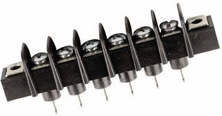 38720-3206 - TERMINAL BLOCK, BARRIER, 6POS, 12AWG - MOLEX