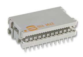 09 17 014 9622 - IDC Connector, Dual in Line, Board In Connector, 2.54 mm, 2 Row, 14 Contacts - HARTING
