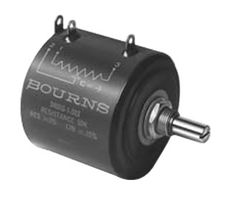 3400S-1-103L - WIREWOUND POTENTIOMETER, 10KOHM, 3%, 5W - BOURNS