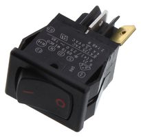 62116919-0-9-V - SWITCH, ROCKER, SPST, 8A, 250V, BLACK - CARLING TECHNOLOGIES