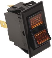 LTILA506SBLAMNBL - SWITCH, ROCKER, SPST, 15A, 250V, BLACK - CARLING TECHNOLOGIES