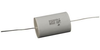 940C12W1K-F - CAPACITOR POLYPROPYLENE PP FILM 1UF, 1.2KV, 10%, AXIAL - CORNELL DUBILIER