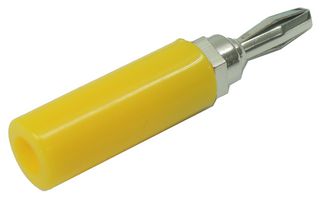 SPC15210 - BANANA PLUG, SCREW, YELLOW - TENMA