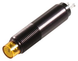 249-7841-1433-574 - INDICATOR, NEON, PANEL MOUNT, AMBER, 125V - DIALIGHT