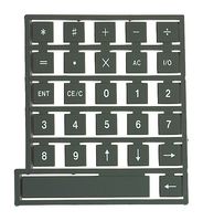 70A00101 - Legend Tiles, Set A, Silicone Rubber, Keypad Legend - STORM INTERFACE