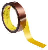 5413 19MM - Masking Tape, PI (Polyimide) Film, Amber, 19 mm x 32.9 m - 3M