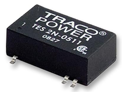 TES 2N-1221 CONVERTER, DC/DC, SMD, 2W, +/-5V TRACO POWER