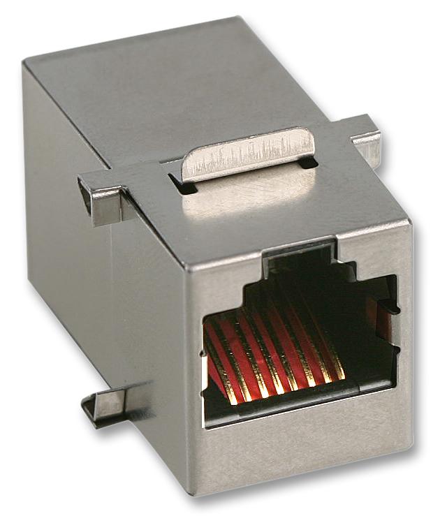 MH3101S-CAT5E COUPLER, RJ45 JACK, CAT5E, SHIELDED MH CONNECTORS