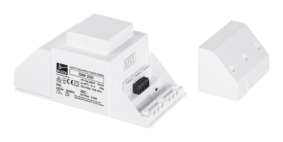 SIM100 TRANSFORMER, SAFETY ISOLATING BLOCK