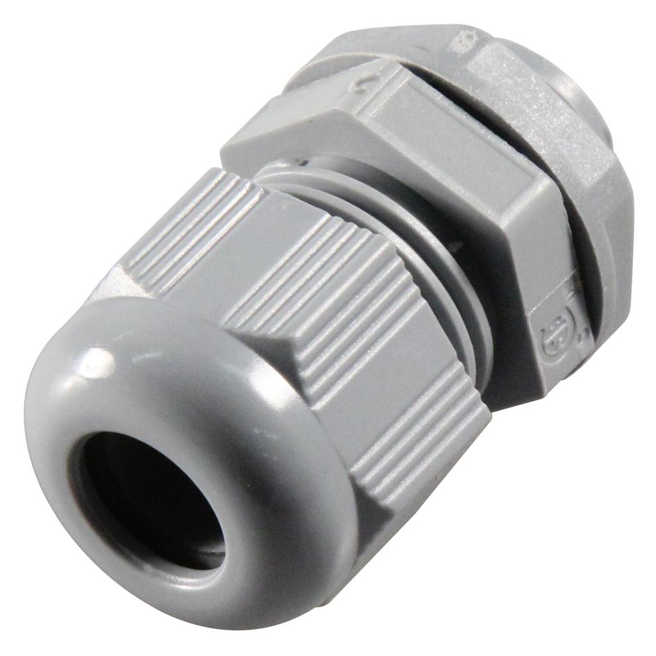 PP001680 CABLE GLAND, NYLON, 6MM-12MM, GREY, PK10 MULTICOMP PRO