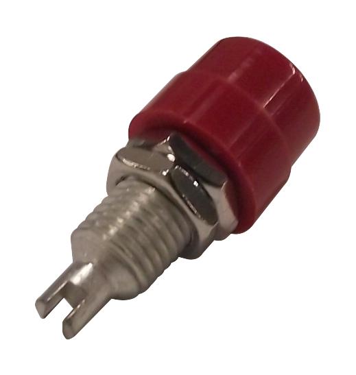 930176101. BINDING POST, 32A, 4MM, PANEL, RED, PK5 HIRSCHMANN TEST AND MEASUREMENT