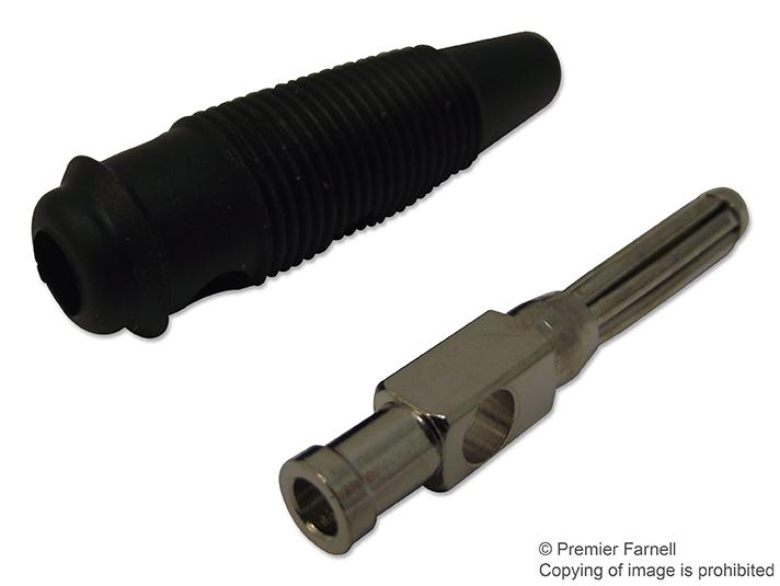 930727100 PLUG, 4MM, BUNCH PIN, PK5, BSB HIRSCHMANN TEST AND MEASUREMENT