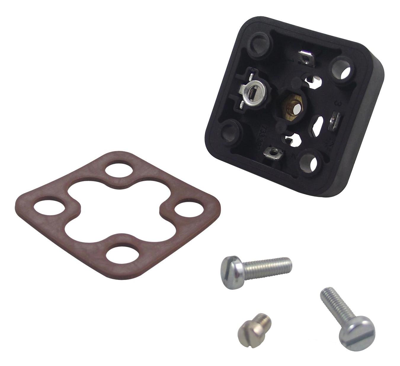 GSA3000 PLUG BASE, 3+E WAY HIRSCHMANN