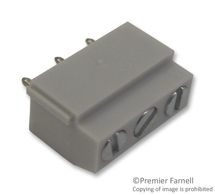 KRM 03 TERMINAL BLOCK, WIRE TO BRD, 3POS LUMBERG