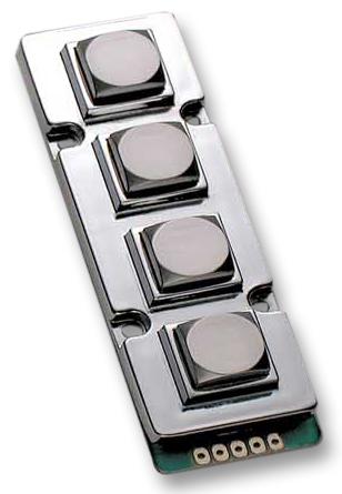 MCAK104BSSSWPMM KEYPAD, METAL, IP67, 1X4 MULTICOMP