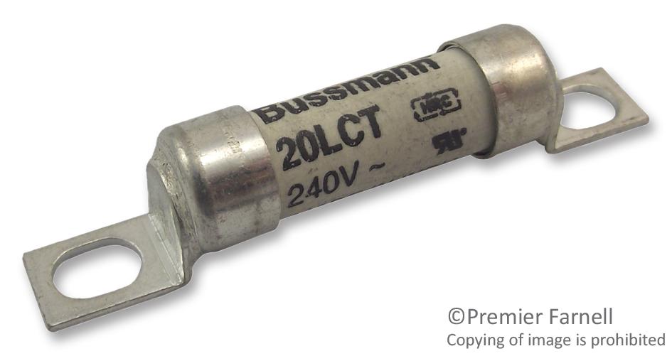 20LCT FUSE, HRC, HIGH SPEED, 20A EATON BUSSMANN