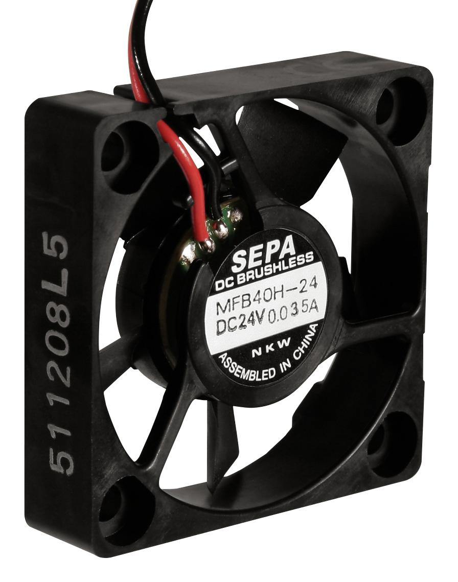 MFB40H12 FAN, DC, AXIAL, MINIATURE SEPA