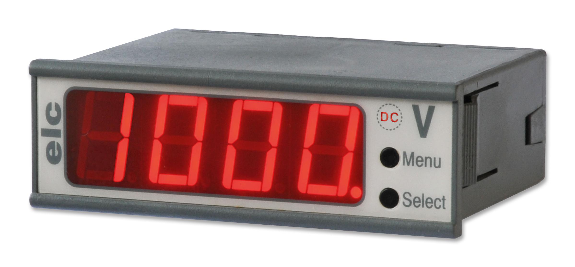 LED2472V20 LED DISPLAY, 20V, DIGITAL VOLTMETER ELC