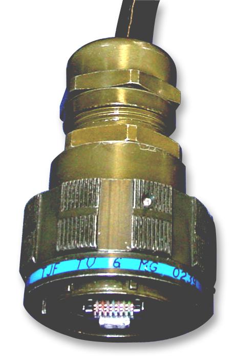 RJFTV6N SEALED ETHERNET, RJ45, PLUG, 8POS, CABLE AMPHENOL SOCAPEX