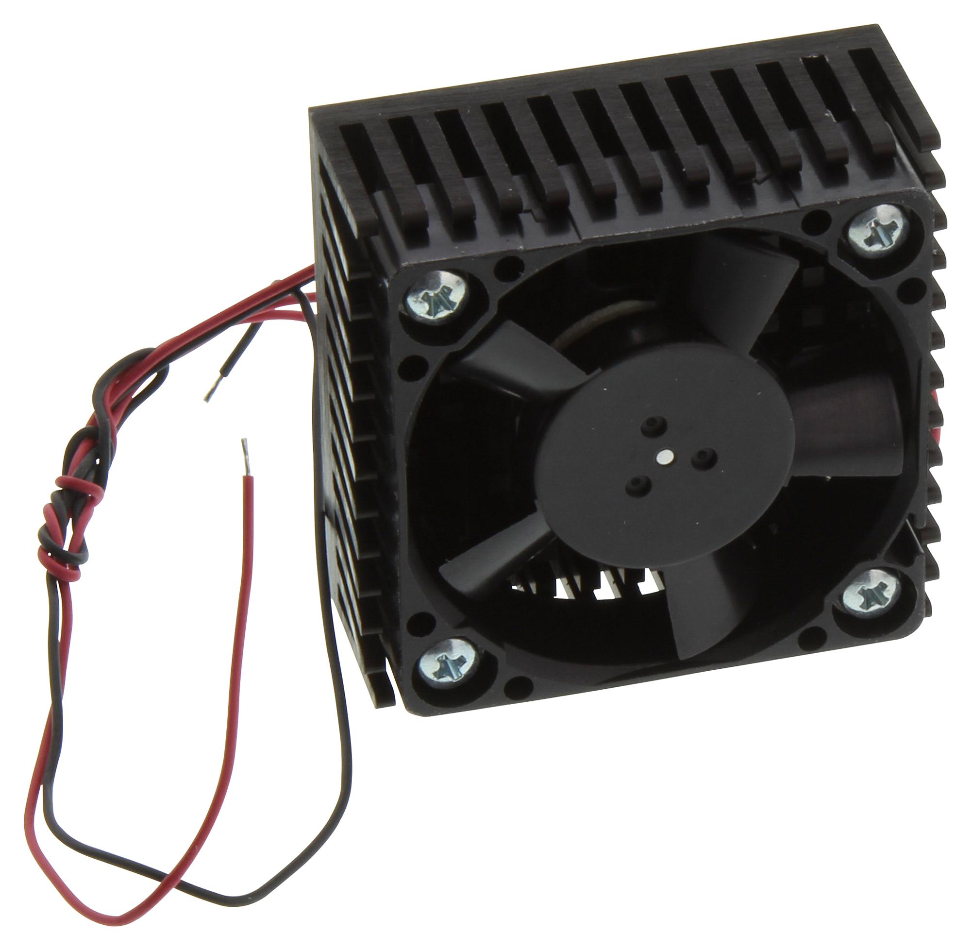 LA ICK 17 X17 W 12V HEAT SINK, CPU, WITH FAN 12VDC FISCHER ELEKTRONIK