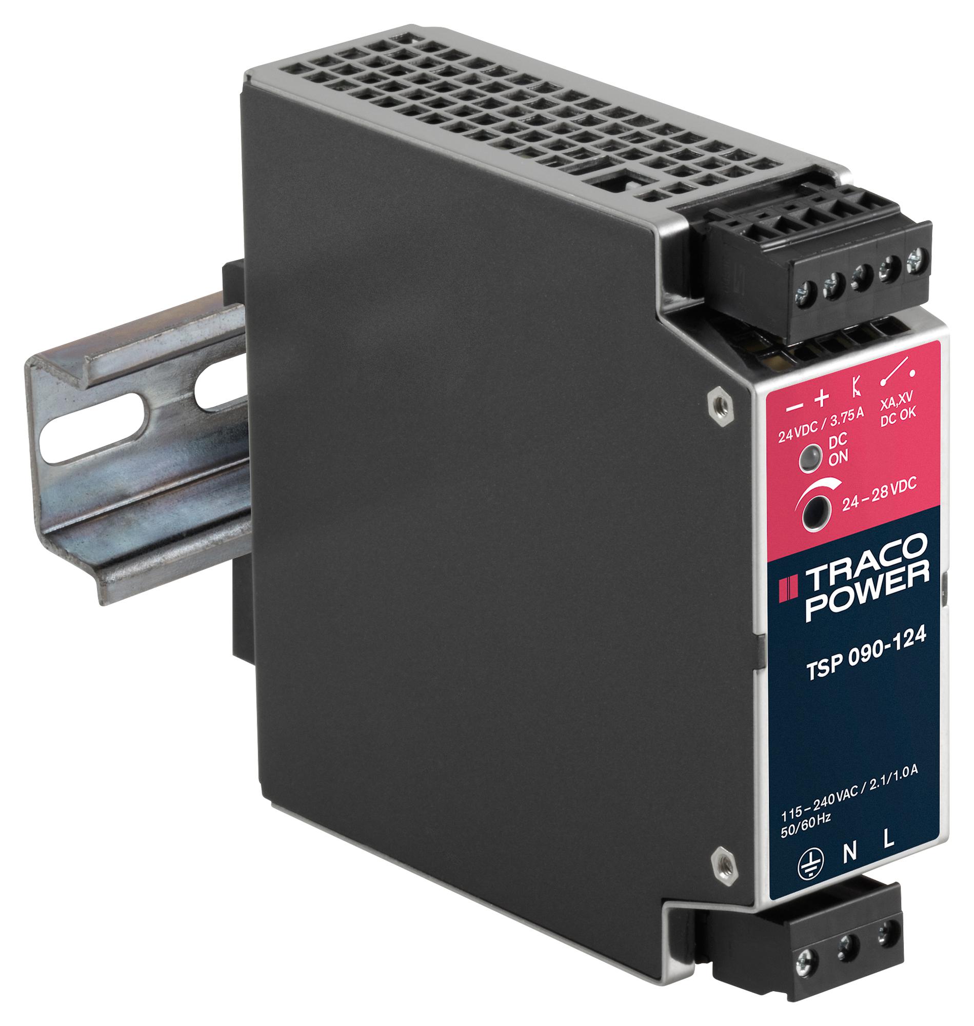 TSP 090-148 PSU, METAL, 96W, 48V/2A TRACO POWER
