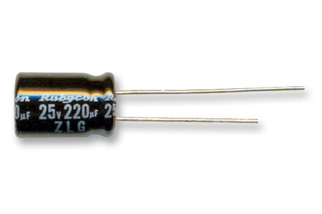 35ZLG220MEFC10X12.5 CAP, 220µF, 35V, 20% RUBYCON