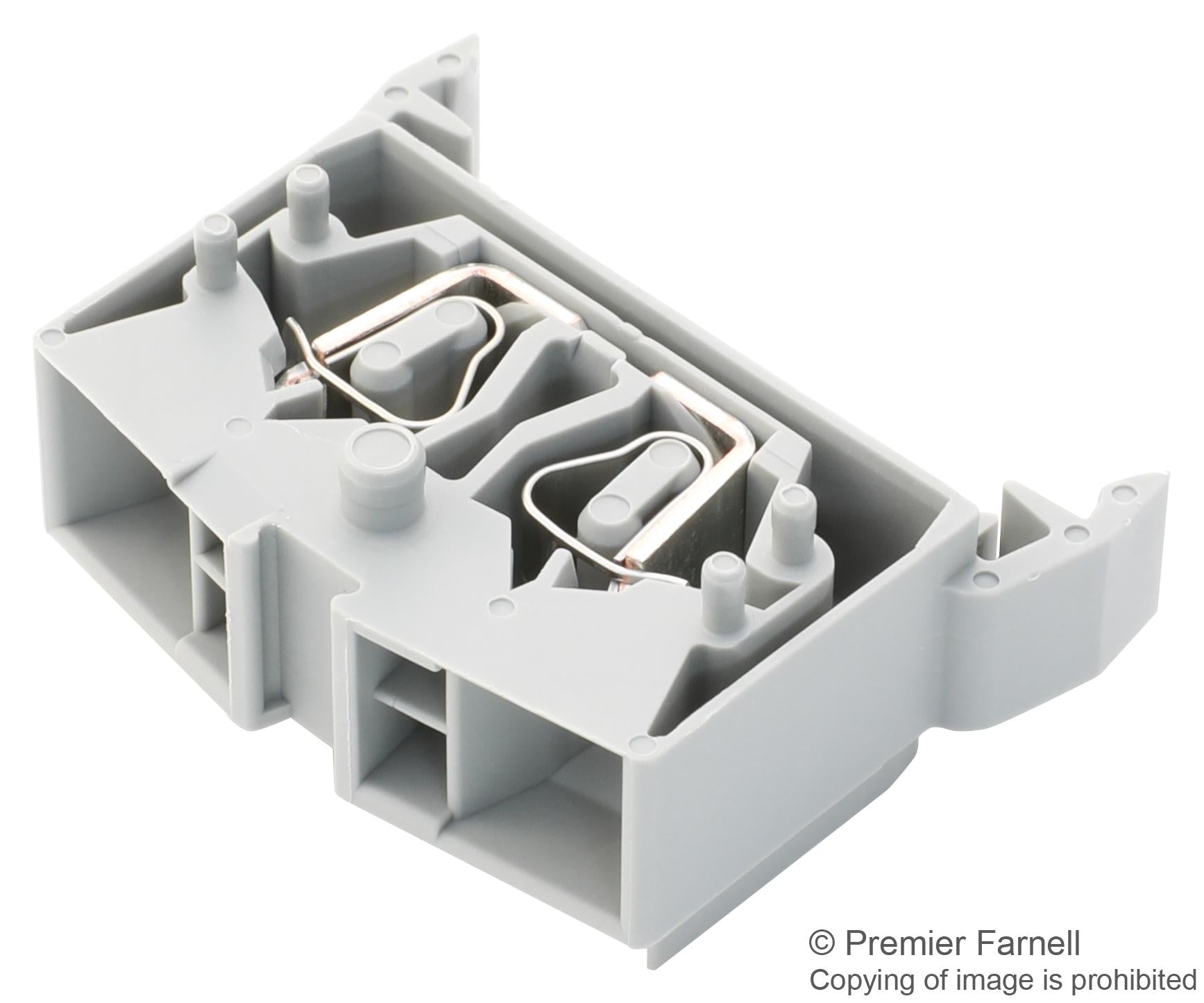 264-731 TERMINAL BLOCK, DIN RAIL, 4POS, 12AWG WAGO