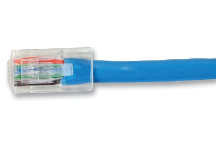 1996-5B LEAD, CAT6 UNBOOTED UTP, BLUE, 5M VIDEK