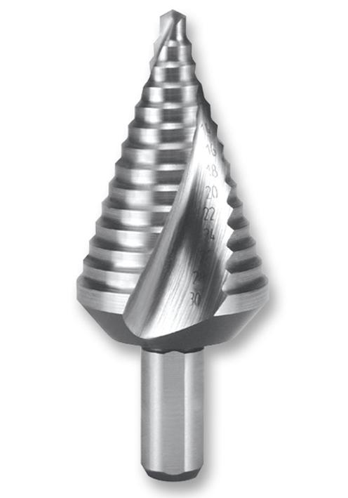 101063 STEP DRILL, HSS, 4-30MM RUKO