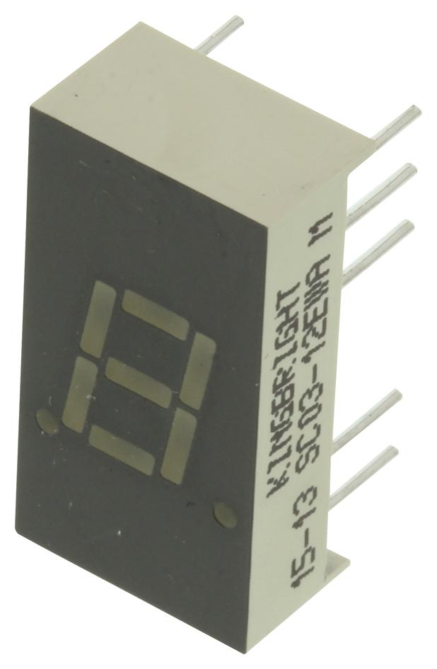 SC03-12EWA LED DISPLAY, 0.3", HE-RED KINGBRIGHT