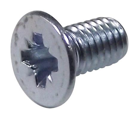 M36 KRA2MCS100- SCREW, POZI, CSK, S/S, A2, M3X6, PK100 TR FASTENINGS