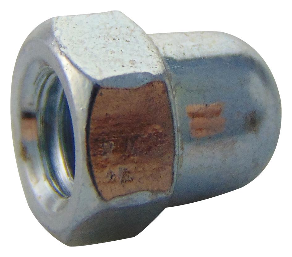 M5- DNST-Z100- DOME NUT, BZP, M5, PK100 TR FASTENINGS