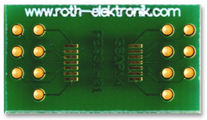 RE931-01 ADAPTOR, SMD, SSOP-14, 0.65MM ROTH ELEKTRONIK