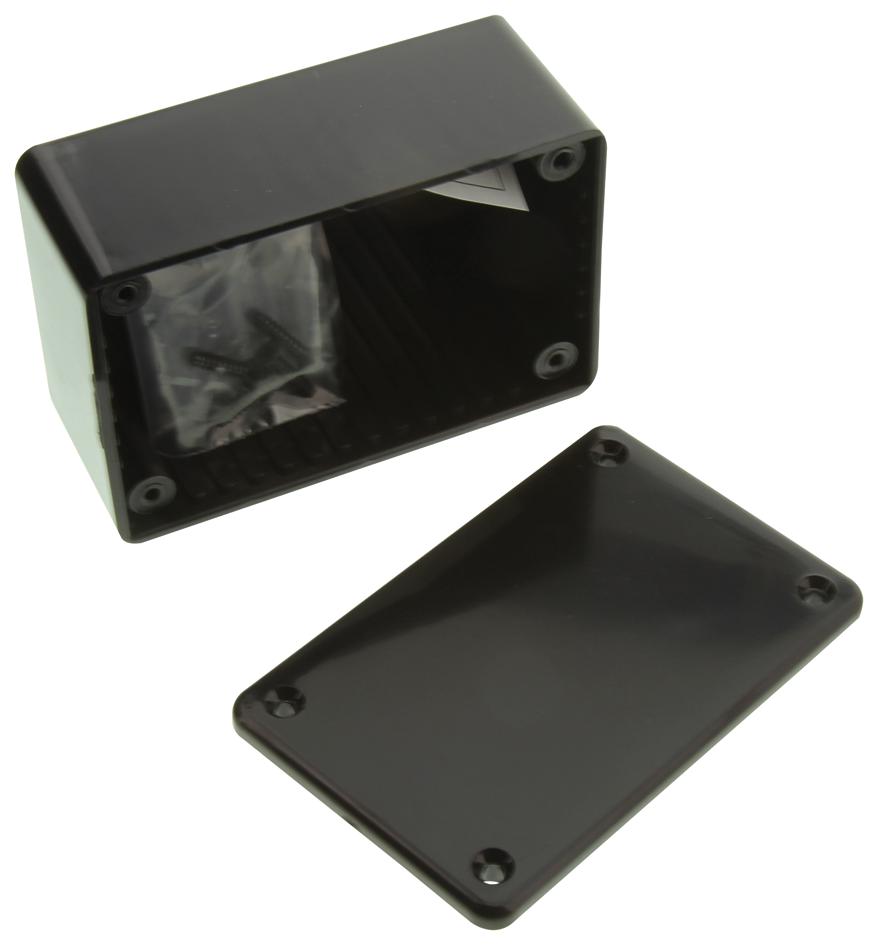 1591LSBK BOX, ABS, BLACK, 85X56X39MM HAMMOND