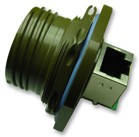 RJFTV71RAG IN-LINE ADAPTER, RJ45 8P JACK-JACK AMPHENOL SOCAPEX