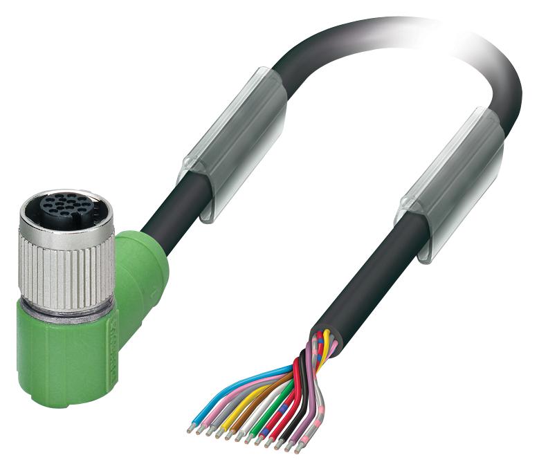 1430679 SENSOR CORD, 12P, M12 RCPT-FREE END, 5M PHOENIX CONTACT