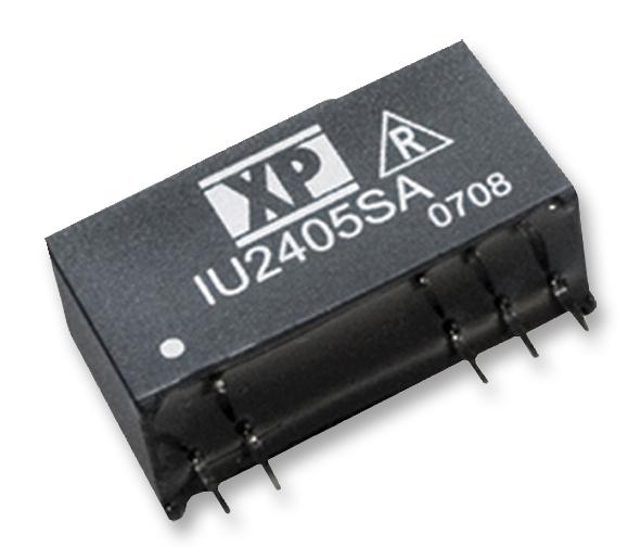 IU0512SA CONVERTER, DC/DC, 2:1I/P, 2W, 12V XP POWER