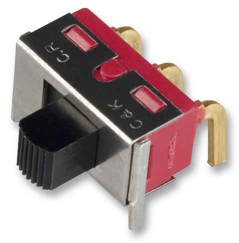 1103M2S3AQE2 SLIDE SWITCH, SPDT, R/A, ON-OFF-ON C&K COMPONENTS