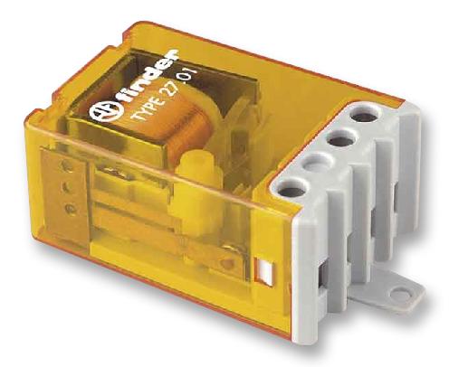 27.01.8.230.0000 RELAY, SPST-NO, 110VAC, 10A FINDER