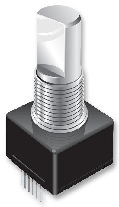 EM14A0D-C24-L064S ENCODER, INCREMENTAL, 2CH, 120RPM BOURNS