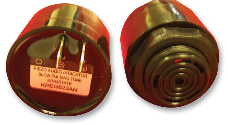 KPEG623AN PIEZO BUZZER, PANEL MOUNT KINGSTATE