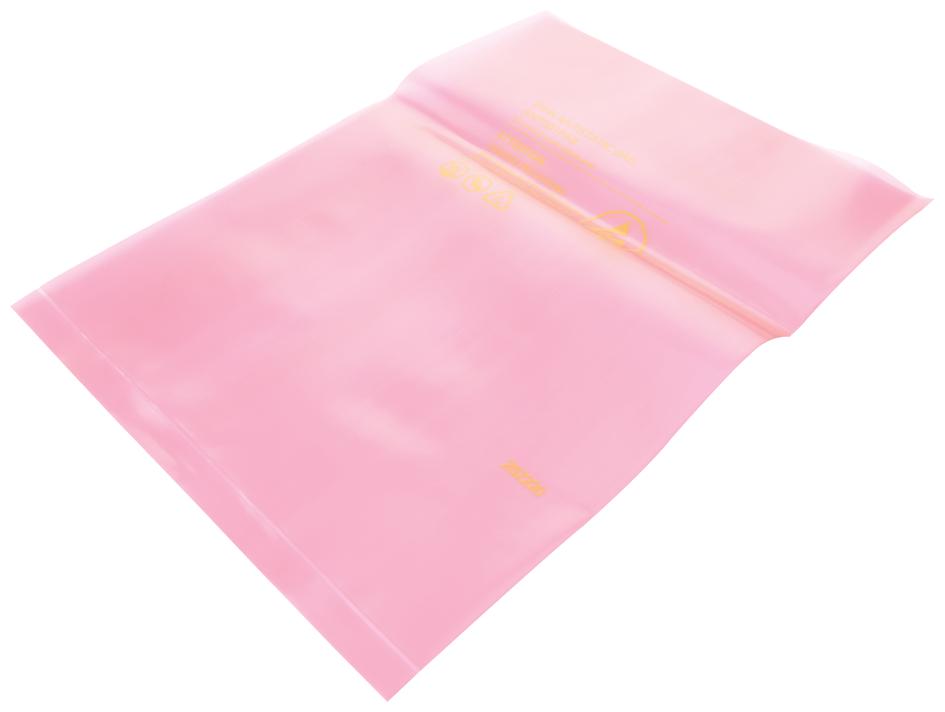001-0009 PINK ANTISTATIC BAG, 152.4MM X 254MM MULTICOMP