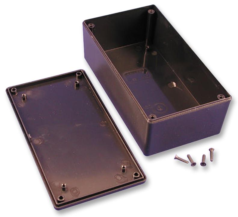 1591XXASBK BOX, ABS, BLACK, 100X51X25MM HAMMOND