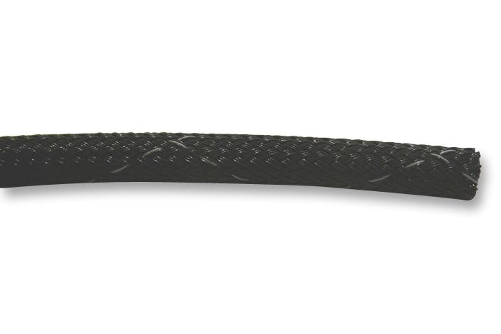 GRP1203/4 BK002 SLEEVING, BRAID, BLK, 12.7MM, 152.4M ALPHA WIRE