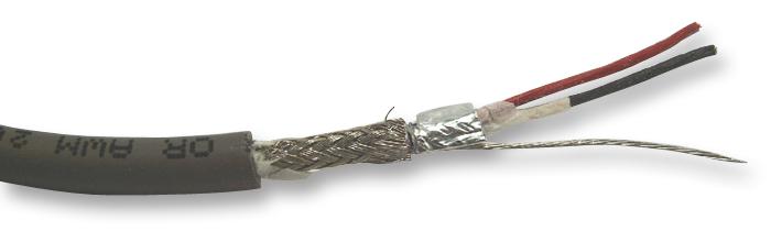 86303CY SL005 CABLE, 22AWG, SCRN, 3CORE, 30.5M ALPHA WIRE