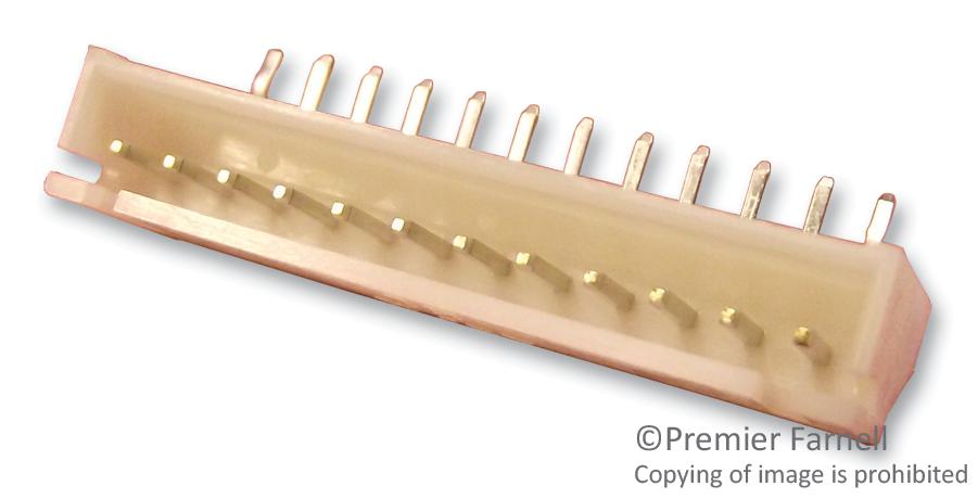 S12B-XH-A (LF)(SN) HEADER, RIGHT ANGLE, 12WAY JST (JAPAN SOLDERLESS TERMINALS)