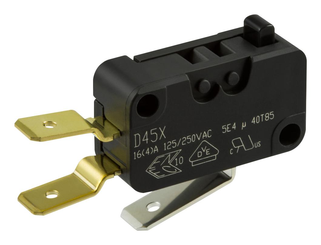 D459-V3AA MICROSWITCH, SPCO, PLUNGER ACTUATOR ZF ELECTRONICS