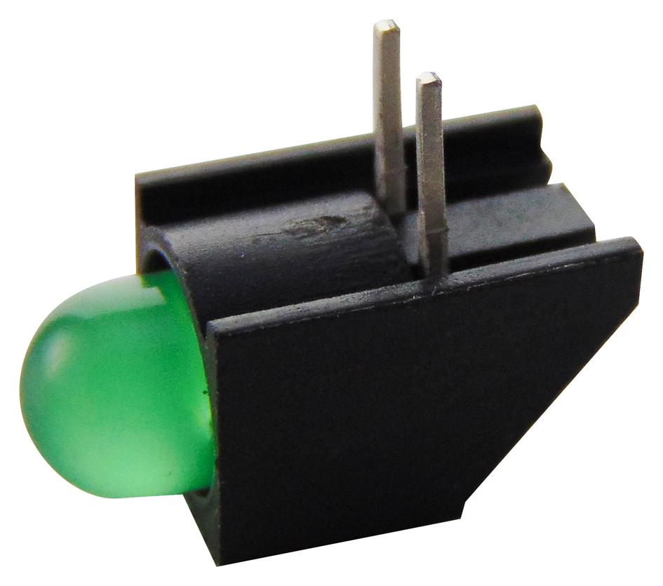 550-0207F LED, PCB, 5MM, GREEN DIALIGHT