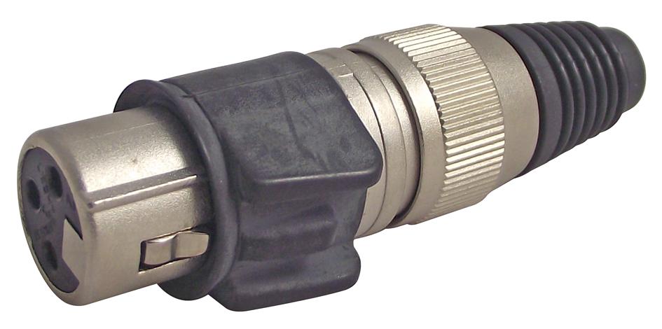 NC3FXHD SOCKET, XLR, FREE, HD, 3POLE NEUTRIK