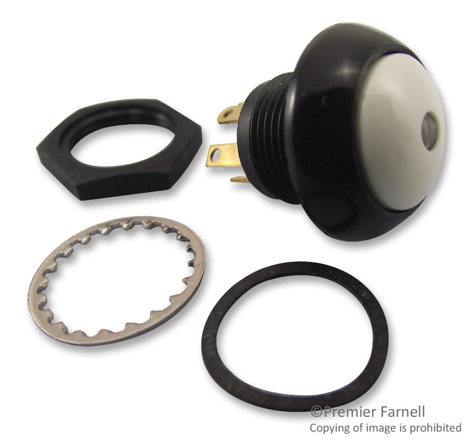 LP9-11131K29 SWITCH, BUTTON, FLUSH, WHITE, ILLUM. OTTO CONTROLS